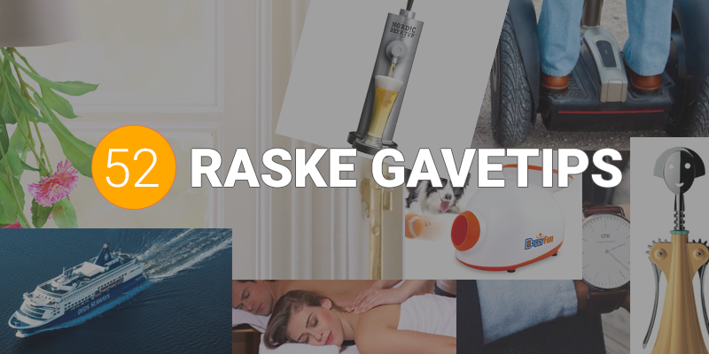 52 raske gavetips