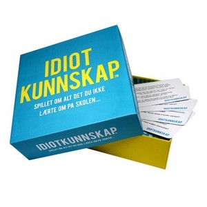 Gavetips: Idiotkunnskap Brettspill