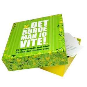 Gavetips: Det burde man jo vite - Brettspill