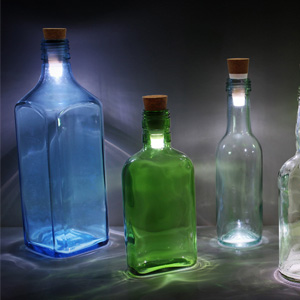 Gavetips: Flaskelampe med LED-lys