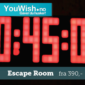 Gavetips: Escape Room - spennende utfordring