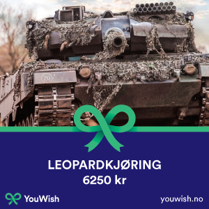Gavetips: Leopardkjøring - sitt på i en ekte stridsvogn
