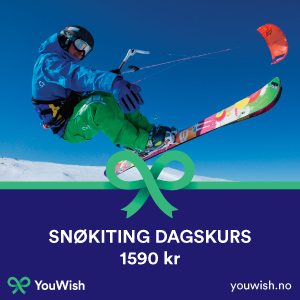 Gavetips: Snøkiting dagskurs - Hemsedal