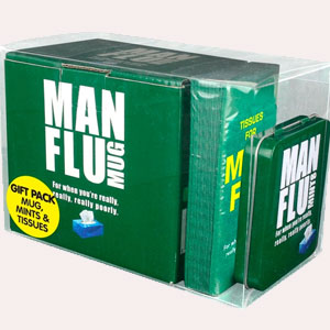 Gavetips: Man Flu - Gavepakke for menn som blir ekstra syke