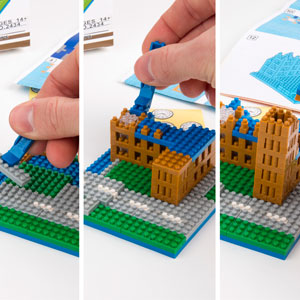 Gavetips: Nanoblock - puslespill med bittesmå biter