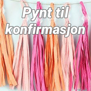 Gavetips: Pynt til konfirmasjon