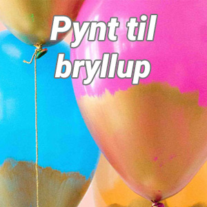 Gavetips: Pynt til bryllup