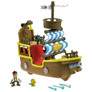 Gavetips: Jake and the neverland pirates, Bucky Pirate Ship 